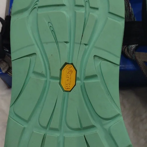 Chaco , Size W10,Black and Gray Strappy Sandals - Picture 11 of 16